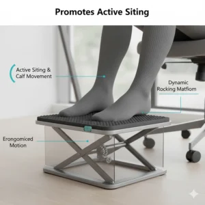 A versatile vacuum cleaner transitioning from a dark wood parquet floor to a light grey hallway carpet.