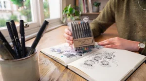 An affordable starter set of illustration pens suitable for students and beginners.