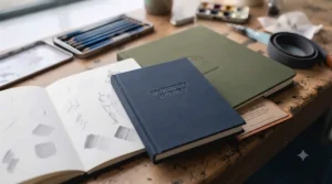 A set of affordable, versatile sketchbooks for artists perfect for those beginning their drawing journey.