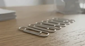 Heavy-duty paper clips for office documents requiring extra grip and secure fastening.