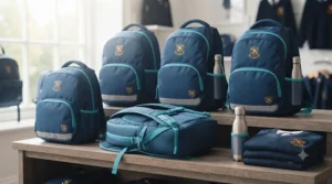 Range of colourful, stylish junior school backpacks popular with children aged 7 to 11.